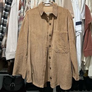 Oversized Corduroy Jacket